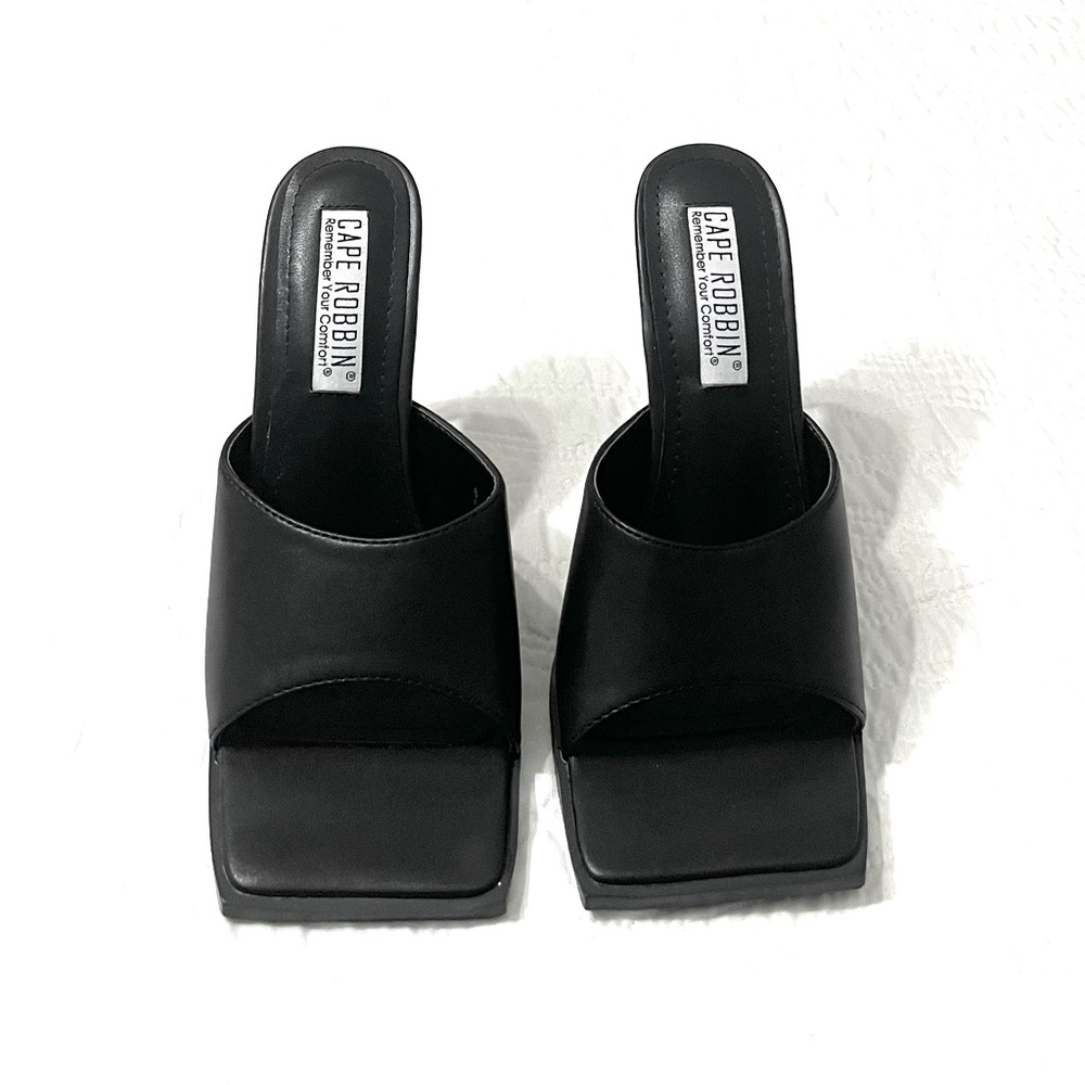 CAPE ROBIN Women’s Lithe Sandal Heel Shoes - Picture 3 of 11